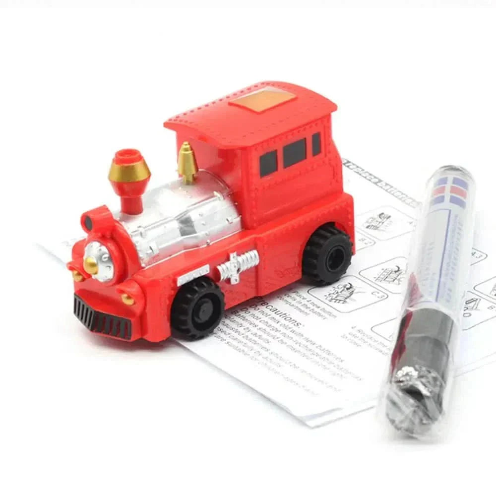 De magische auto die je tekeningen volgt alsof het magie is