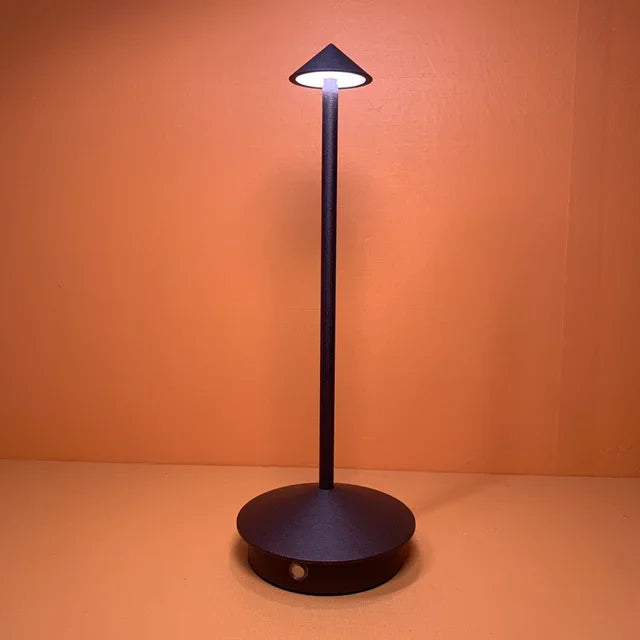 Oplaadbare Tafellamp Creatieve Eetkamer Touch Led Hotel Bar Koffie Pina Pro Tafellamp Lampada Da Tavolo Decoratieve Bureau Lamp