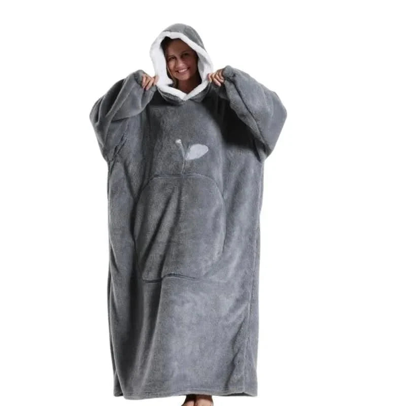 Kuschelhood Oversized Fleece Hoodie – Ultiem comfort voor ontspanning & vrije tijd
