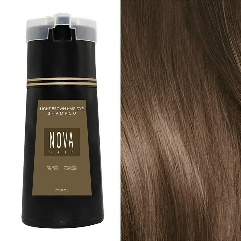 NovaHair Instant Kleur Shampoo – Snelle kleurverfrissing voor het haar