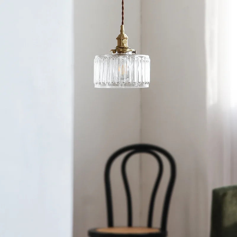 Celeste Glas Vintage Gloed Hanglamp