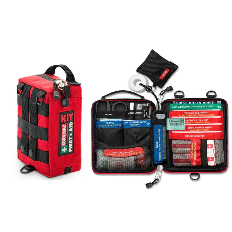Quellix Waterdichte Reiskit 600D Nylon, 2 tot 4 Compartimenten