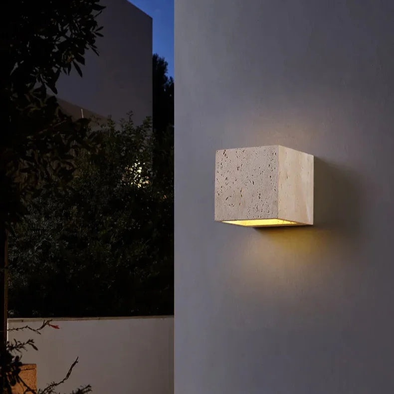 Vadalie Travertine Wandlamp