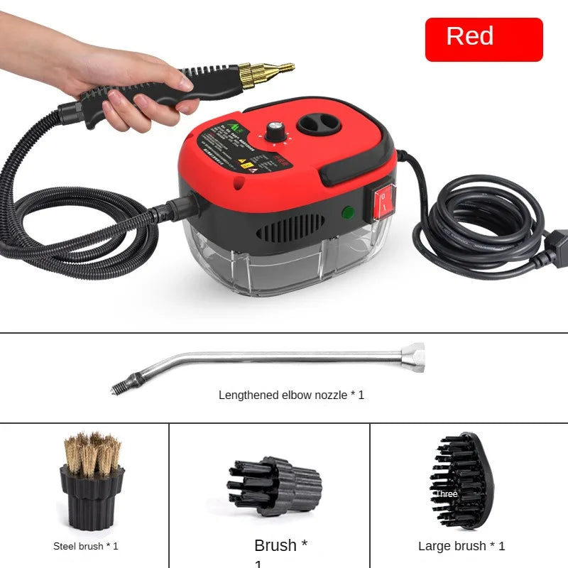 Stoomreiniger STEAMVOLT | 2500W Hoge Druk | 3 Bar Stoomkracht | Voor Keuken, Badkamer & Huis