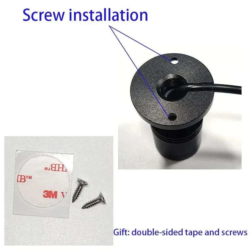 Mini LED Spot LuxoDot | 1W/3W | USB-Spotlight voor Vitrines & Decoraties | Warm & Koud Wit | Aluminium Behuizing