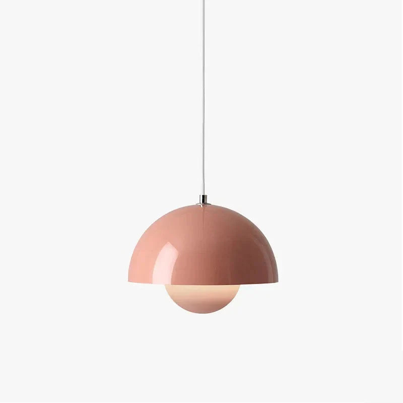 Hanglamp LED in de vorm van een halve bol