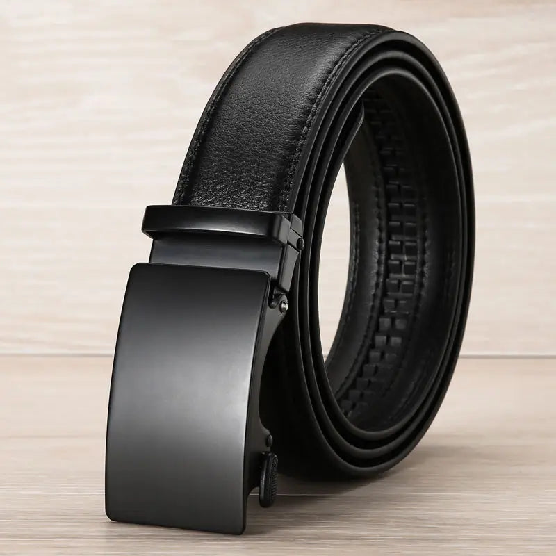 Skanto | Premium PU leren riem – Luxe automatische gesp voor mannen
