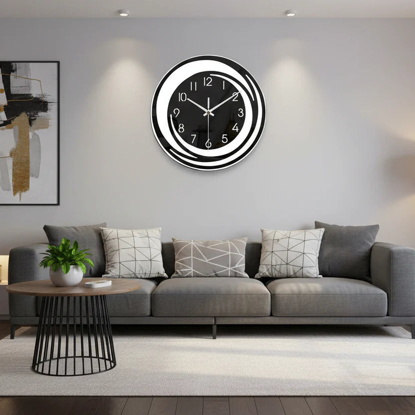 Orbix Wandklok Moderne Elegantie Scandinavische Stijl AcrylDesign