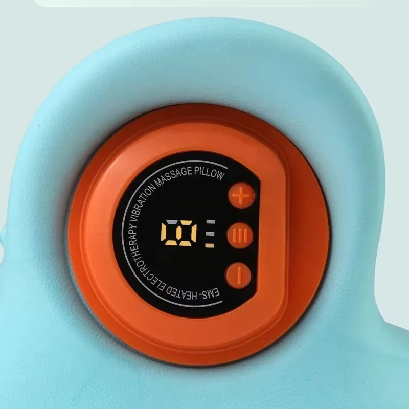 Skanto | Elektrische Cervicale Massager – Slimme Nekpijnverlichting met Warmte & Puls Therapie
