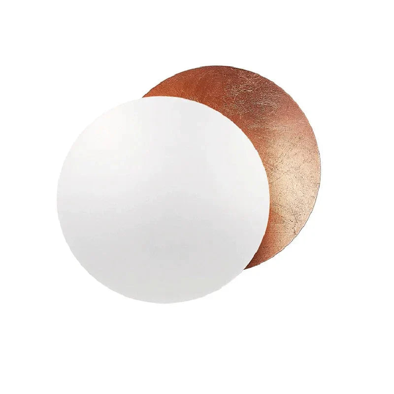 Decoratieve wandlamp geïnspireerd op de fasen van de maan - Roteren lampenkap 360°