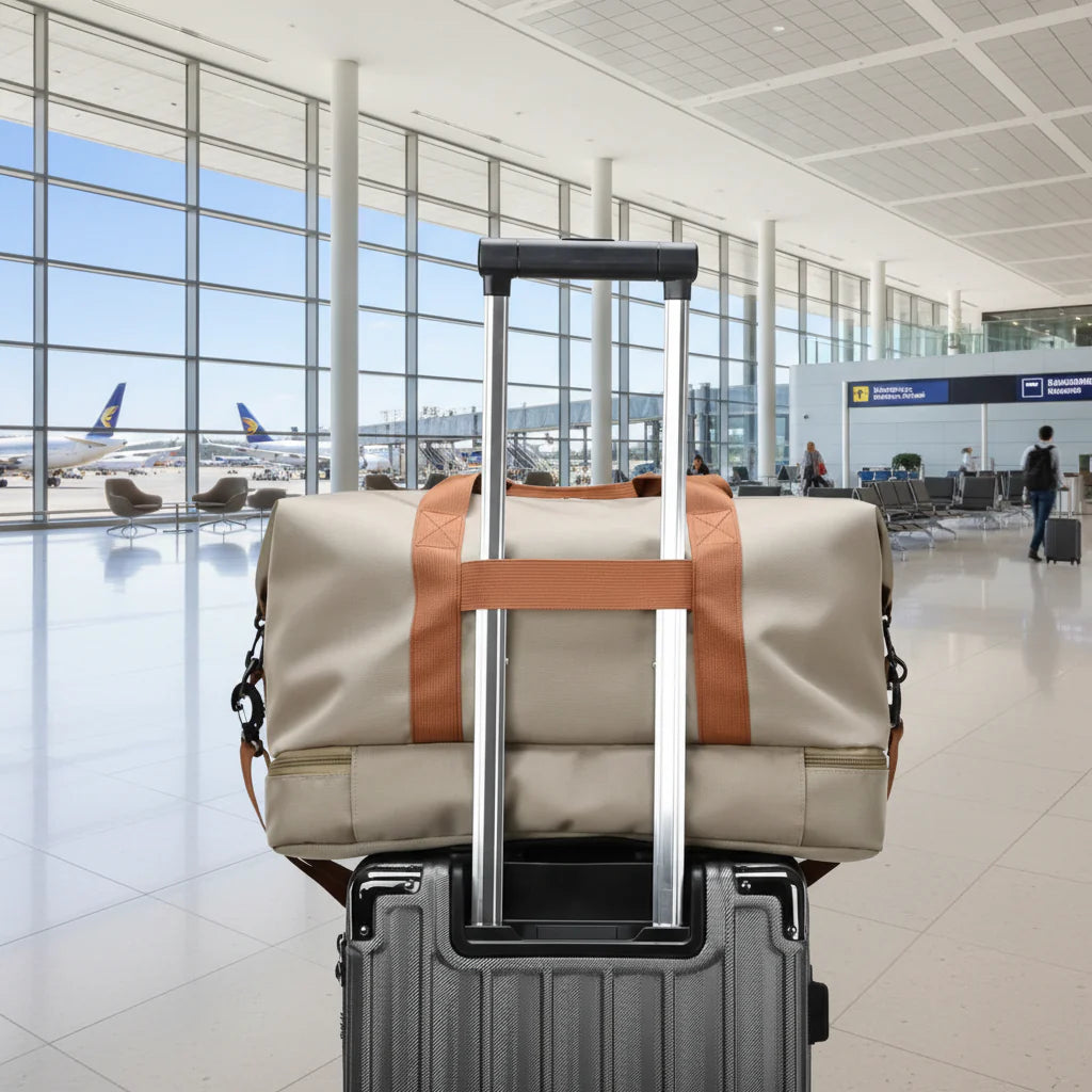 FITVOYAGE – Sporttas met schoenencompartiment en nat compartiment