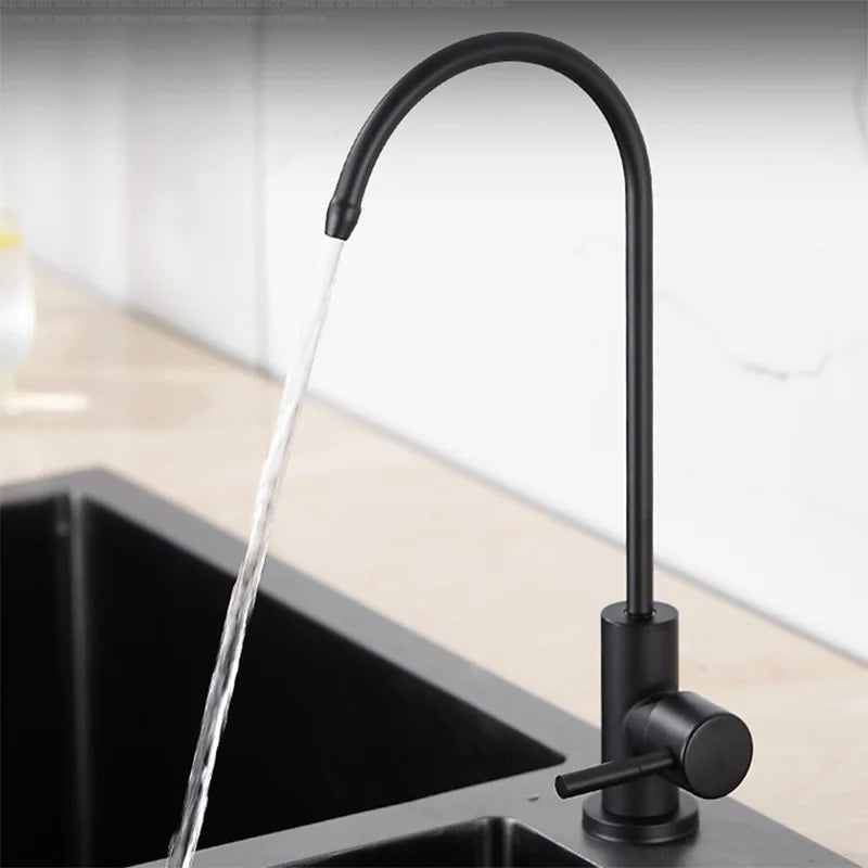 AquaFlow 304 RVS Rotatable Waterfilter Kraan