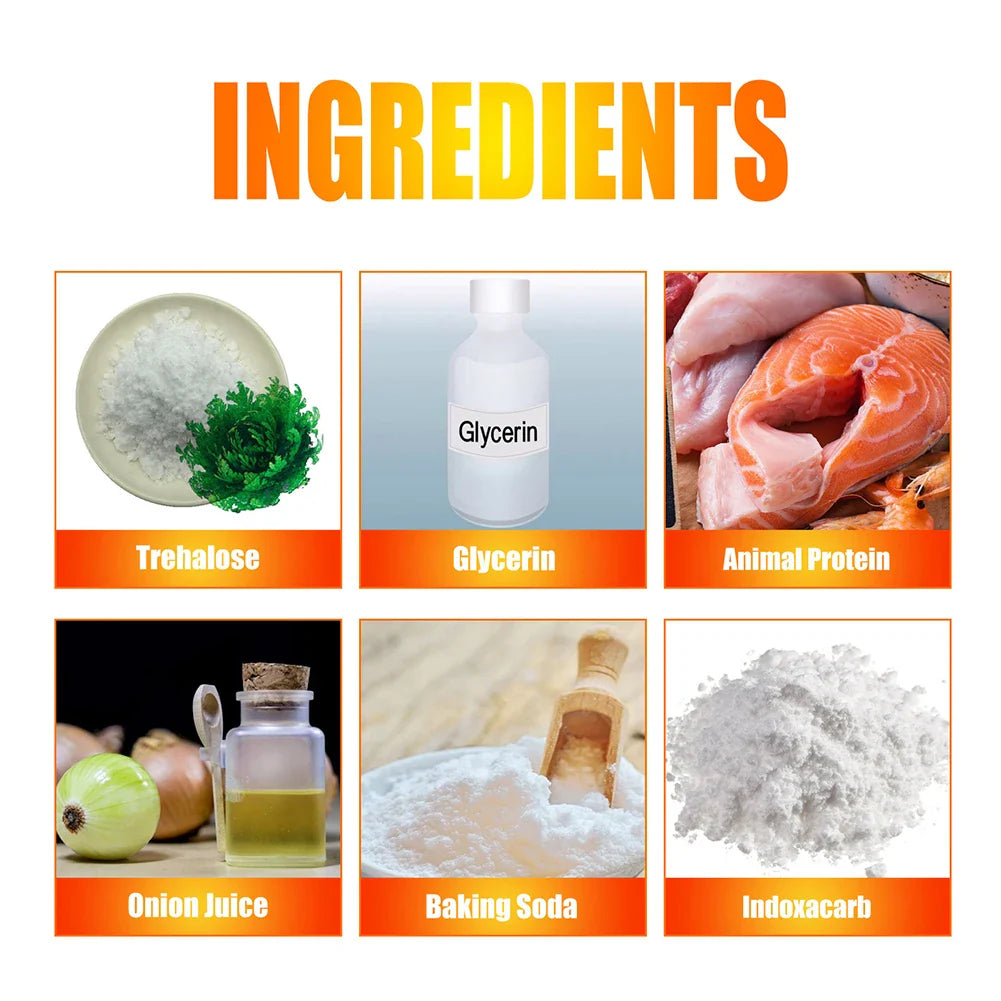 Exora Gel - Kakkerlakkengel Lokmiddel met Natuurlijke Ingrediënten voor Binnengebruik