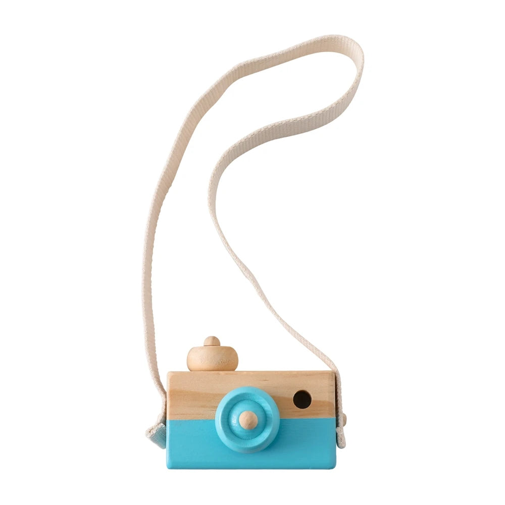 NordicNest Artisan Houten Camera Speelgoed | Boeiende puzzel voor vroeg onderwijs en stijlvolle inrichting van de babykamer