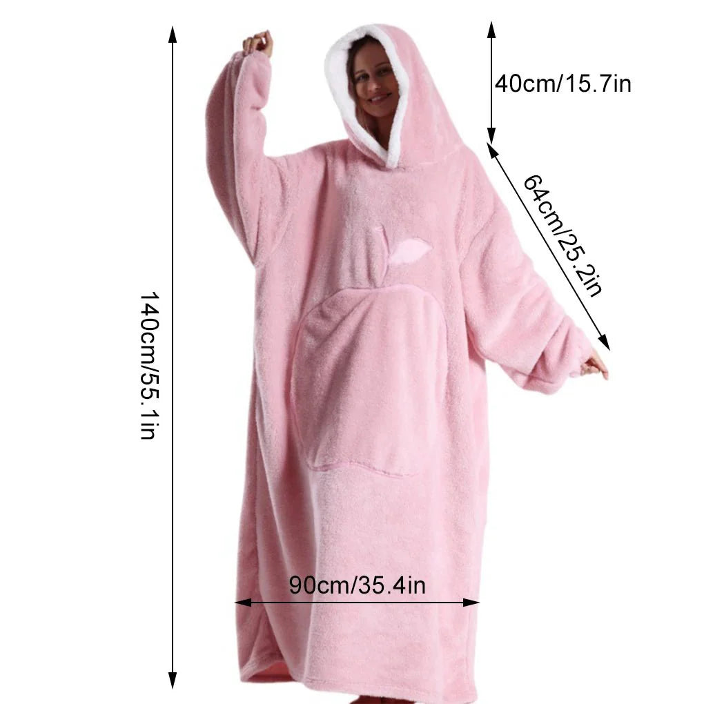 Kuschelhood Oversized Fleece Hoodie – Ultiem comfort voor ontspanning & vrije tijd