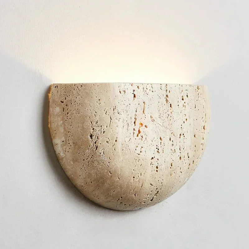 Ballone Travertine Wandlamp