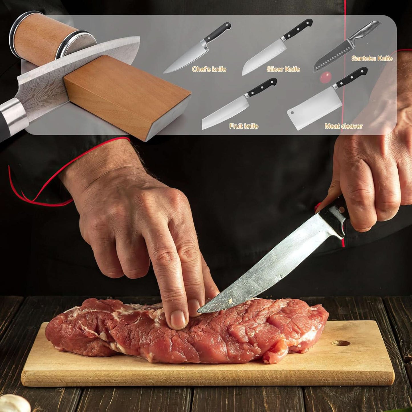 SharpEdge Pro – Professionele messenslijper met diamantcoating voor precieze scherpte
