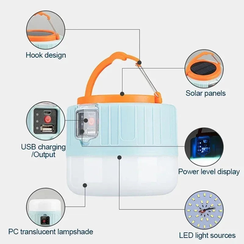 Oplaadbare Campinglamp | Brehn