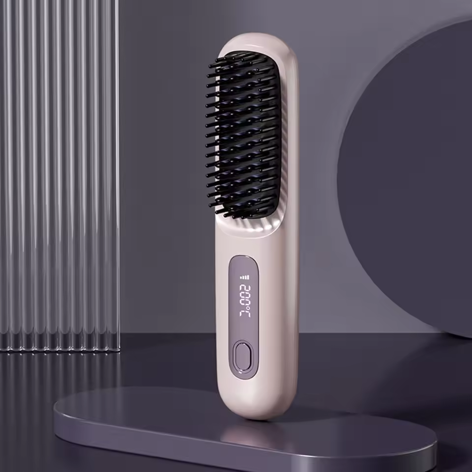Skanto | Draagbare Haarstylingsborstel | Glad en Gezond Haar Wanneer Dan Ook, Waar Dan Ook