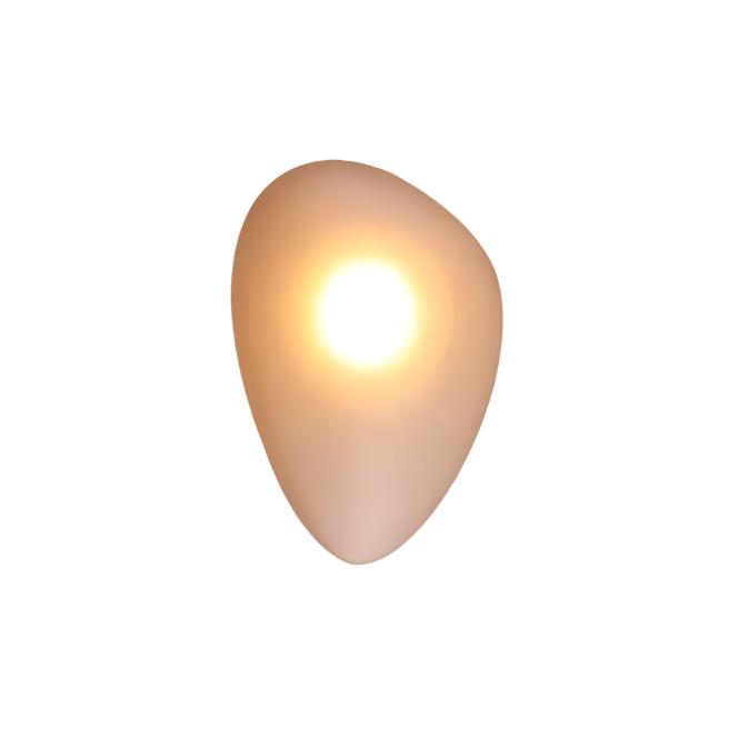 Gevelverlichting van Glas in Stenen Vorm