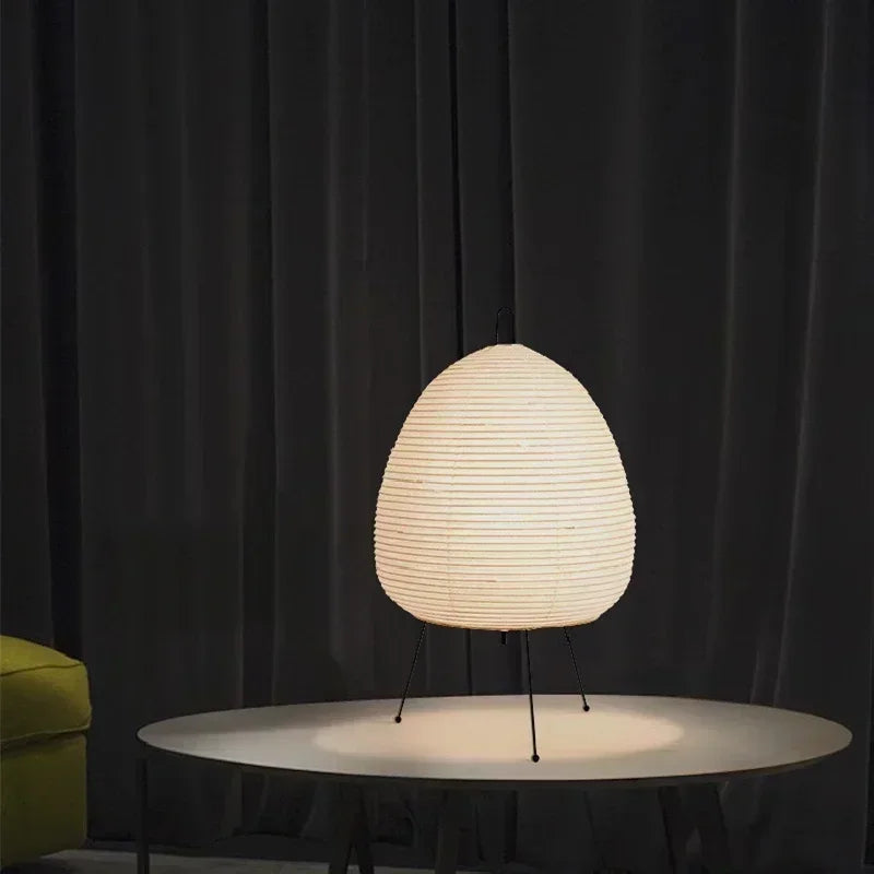 ZenGlow Japanse rijstpapieren vloerlamp | Sfeervolle en stijlvolle vloerlamp voor een warm en rustgevend interieur