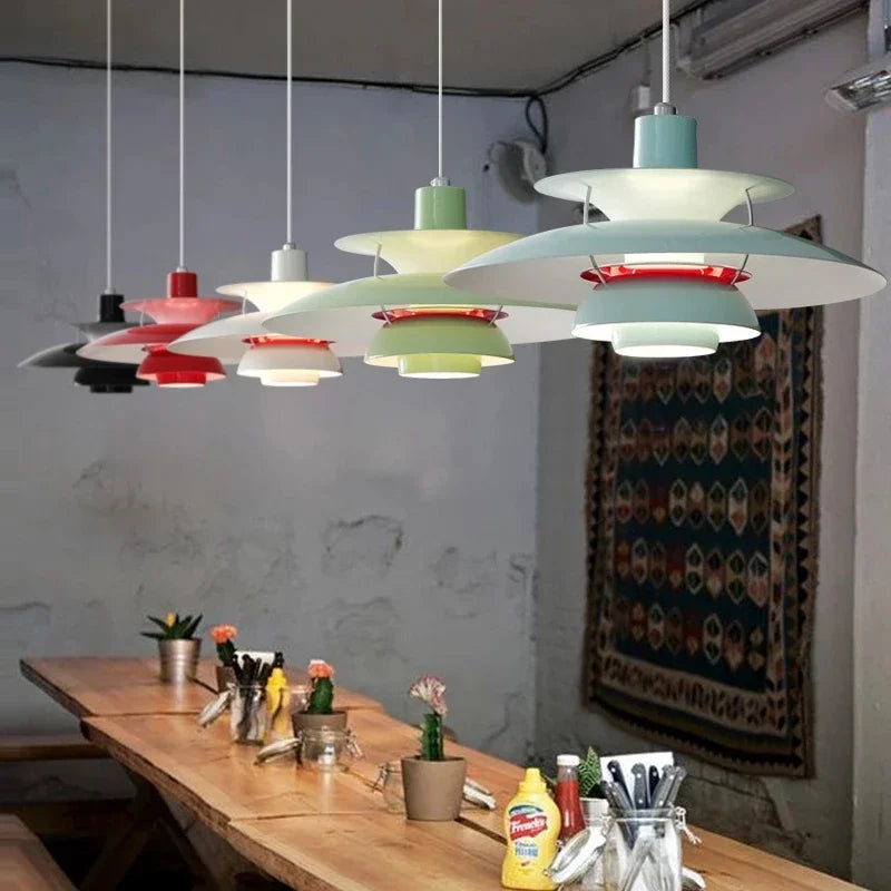 Paraplu Hanglamp | Scandinavisch Glans Ontwerp
