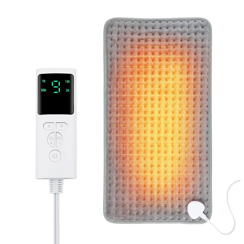 CosiTherm Verwarmingskussen | 9 Temperatuurinstellingen & 4 Timeropties | Superzachte Microfleece | 58×29 cm