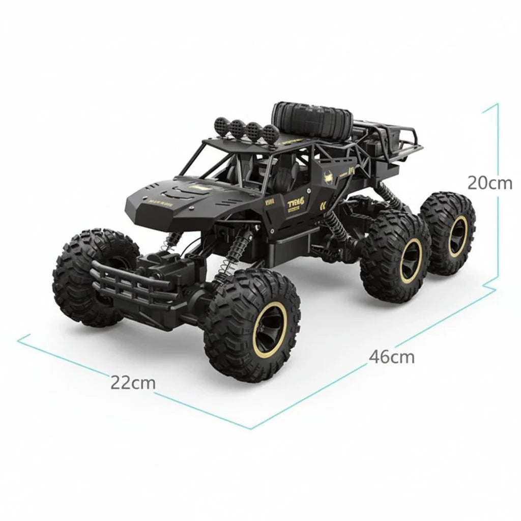 ROCKSTRIKER – 6WD RC-Monstertruck voor krachtige offroad-rijplezier