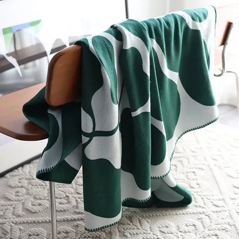 NordLuxe | Jacquard Woondeken | Imitatie Kasjmier | Zacht & Warm | Sofa-deken & Beddeken in Noordse Stijl