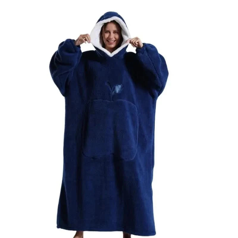 Kuschelhood Oversized Fleece Hoodie – Ultiem comfort voor ontspanning & vrije tijd