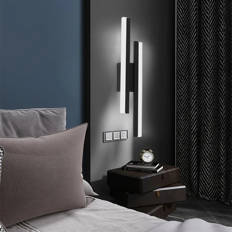 Moderne LED Wandlamp met Eenvoudig Ontwerp, Minimalistische Wandlamp voor Gang & Woonkamer