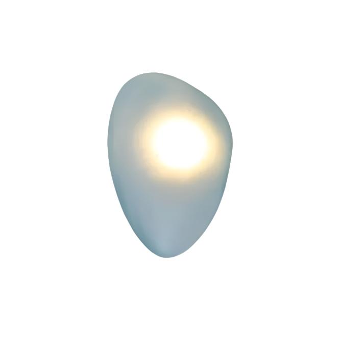 Gevelverlichting van Glas in Stenen Vorm