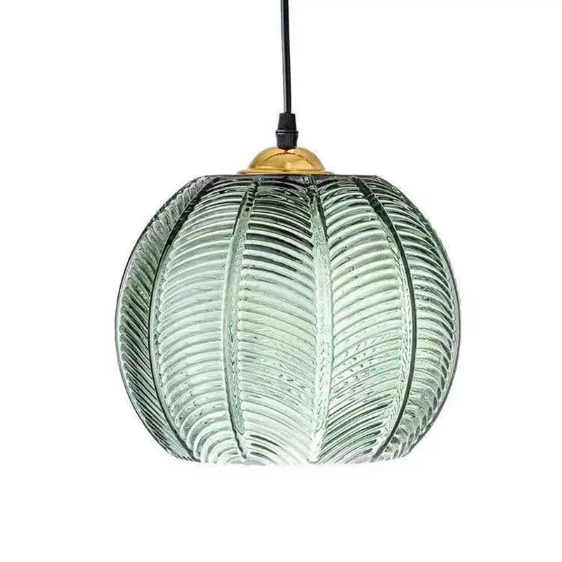 Hanglamp van Glas in de Vorm van een Bal