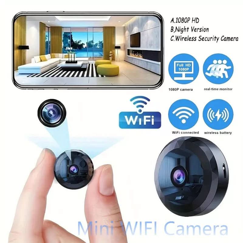 Magnetische Mini WiFi Camera 1080P HD voor Discrete Bewaking