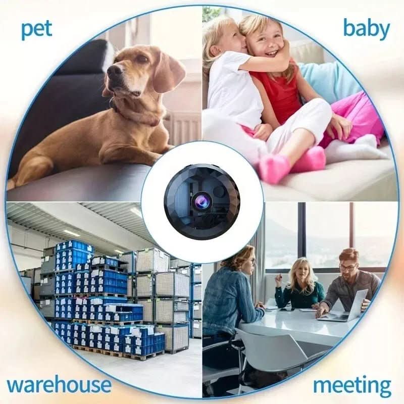 Magnetische Mini WiFi Camera 1080P HD voor Discrete Bewaking