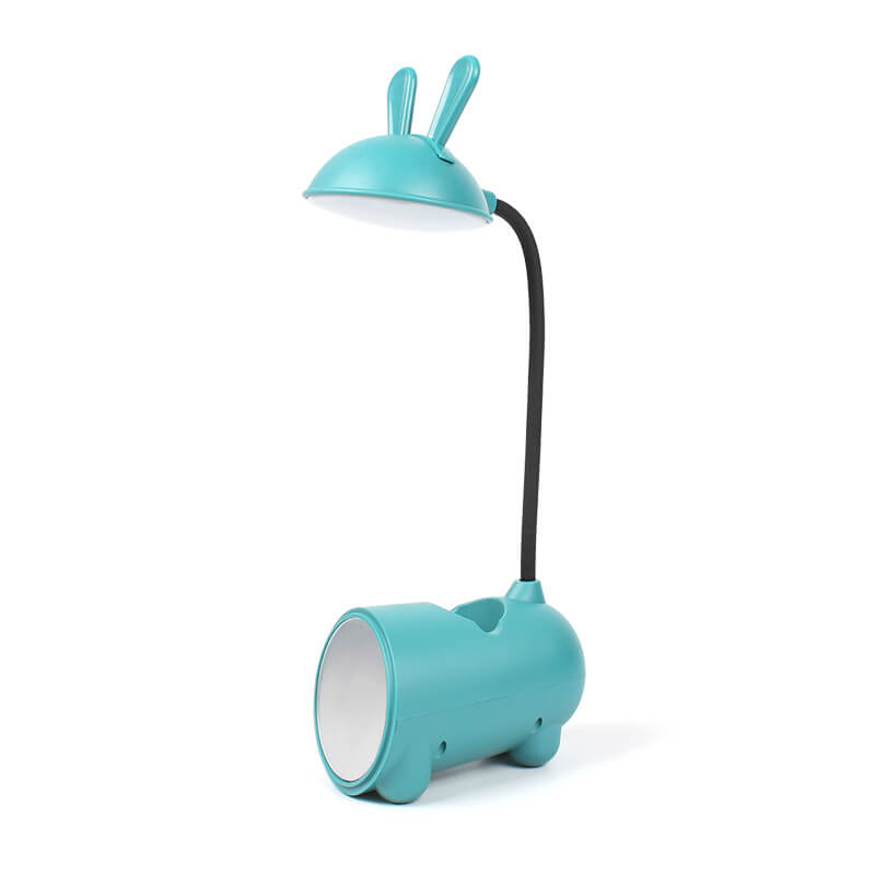 BunnyGlow Creatieve LED Touch-Lamp met Pennenhouder | USB Oplaadfunctie | Bureau Lamp | Kinderkamer Decoratie