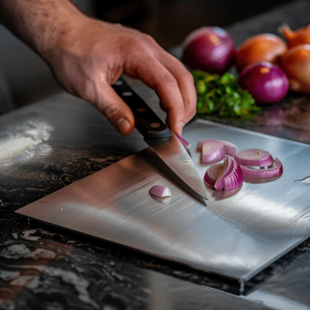 CHEFCORE – Premium Snijplank met roestvrij en geurvrij ontwerp