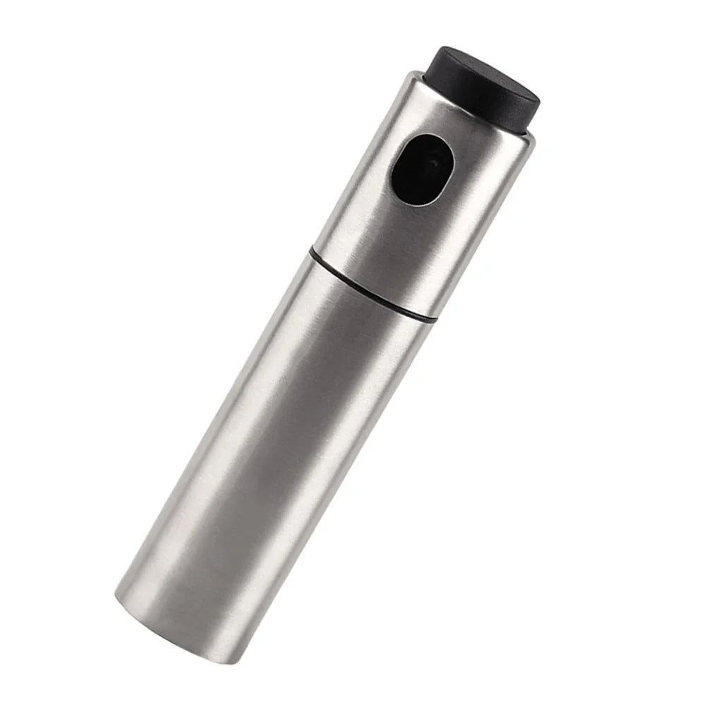 Olieverstuiver CULINARA FineMist | 100 ml roestvrijstalen spuitfles | Voor olie, azijn & BBQ | Navulbaar & nauwkeurig doseerbaar