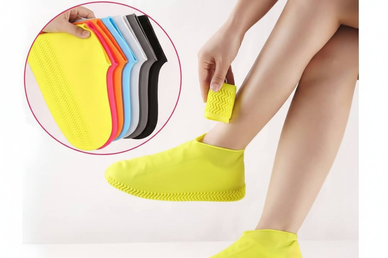 Waterdichte Silicone Schoenbeschermers | Rubberen overschoenen met antislip voor regenachtige dage