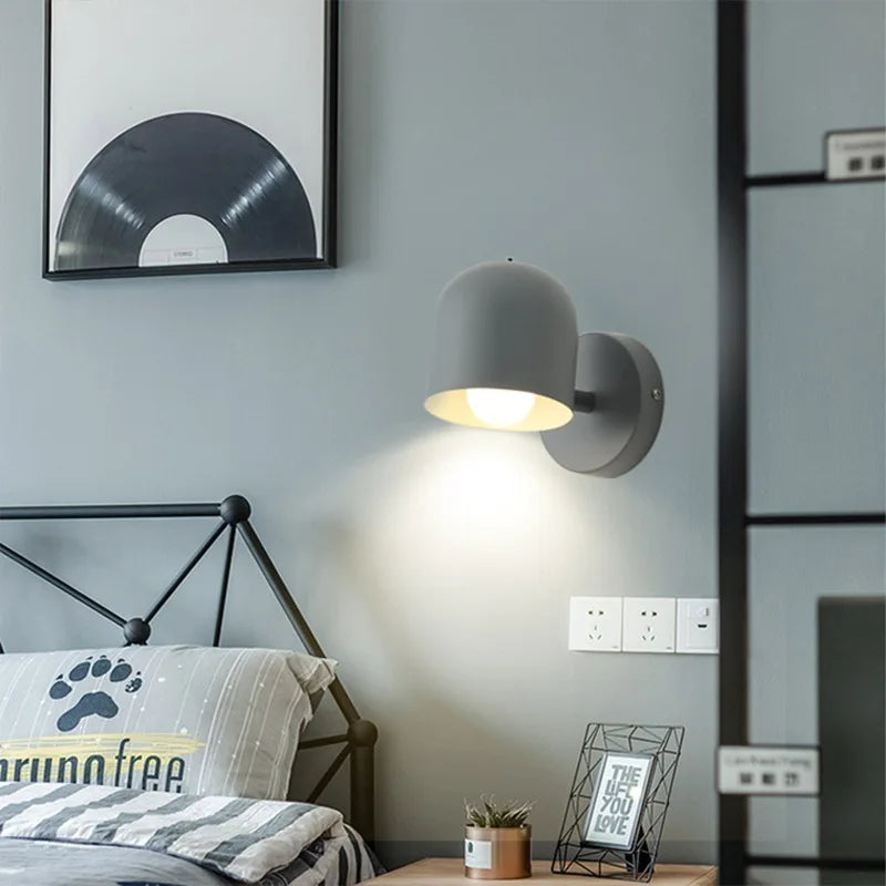 Moderne Macaron Aisle Minimalistische Wandlamp