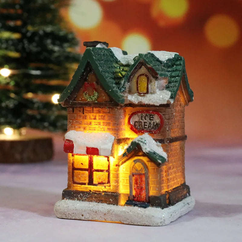 Brehn | Winterdromen LED Kersthuis Figuren