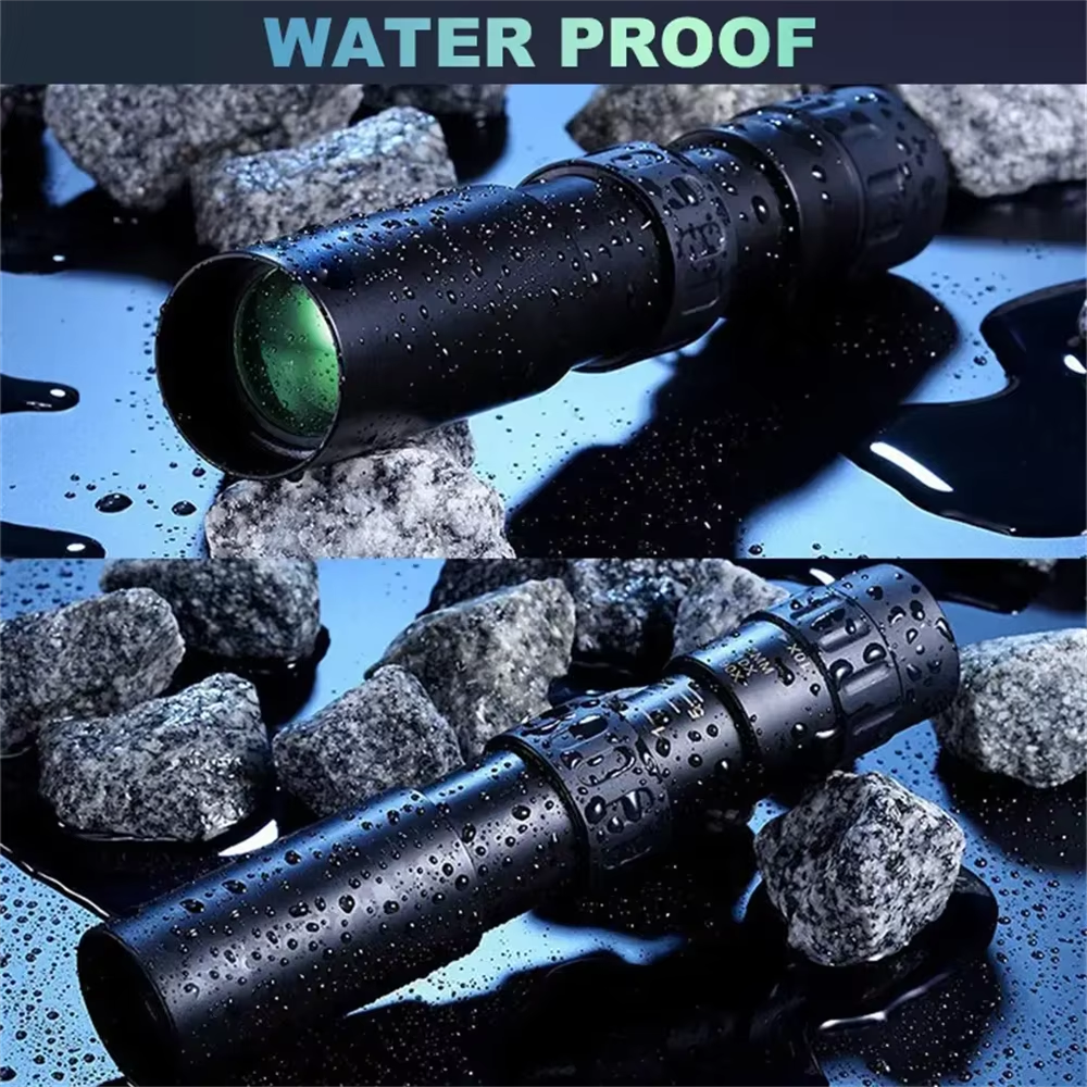 50% KORTING | EagleEye™ | Hoogwaardige Monoculair 10–300×40 | Stabiele, waterdichte verrekijker met Anti-Shake & Nachtzicht