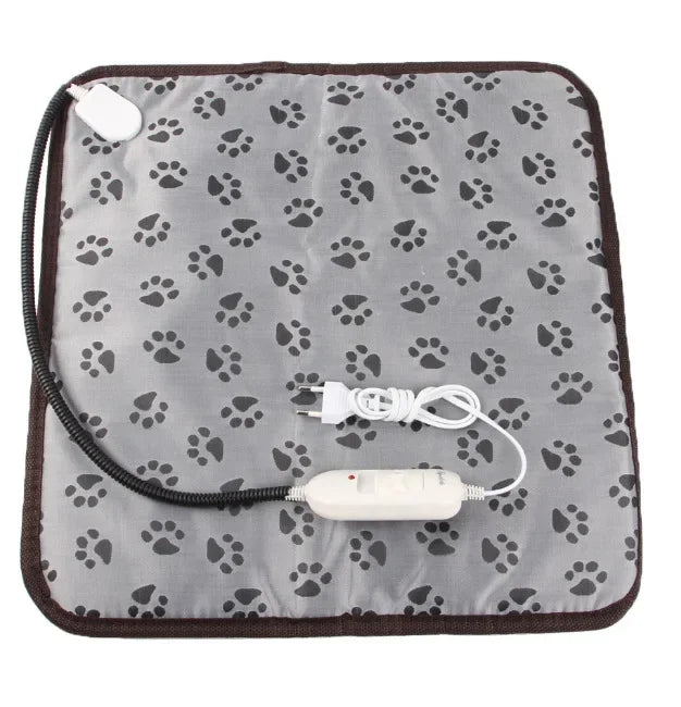 Verwarmingsmat voor Dieren PawTherm | Temperatuurcontrole & Timer | Waterdicht & Veilig | Voor Honden & Katten