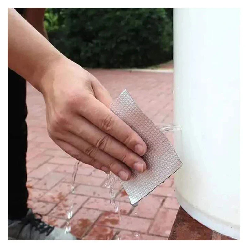 Warmtebestendige waterdichte tape - Aluminiumfolie dikker butylband voor wand-, zwembad-, en dakreparatie - zelfklevende duct tape