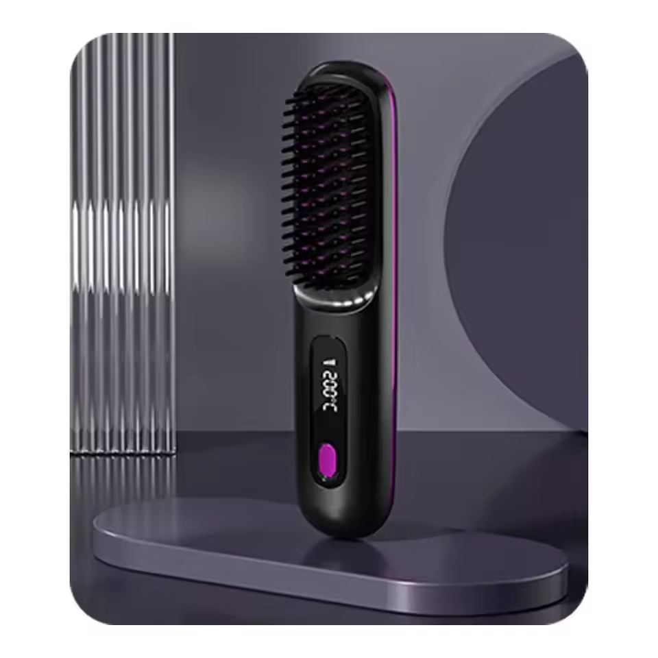 Skanto | Draagbare Haarstylingsborstel | Glad en Gezond Haar Wanneer Dan Ook, Waar Dan Ook