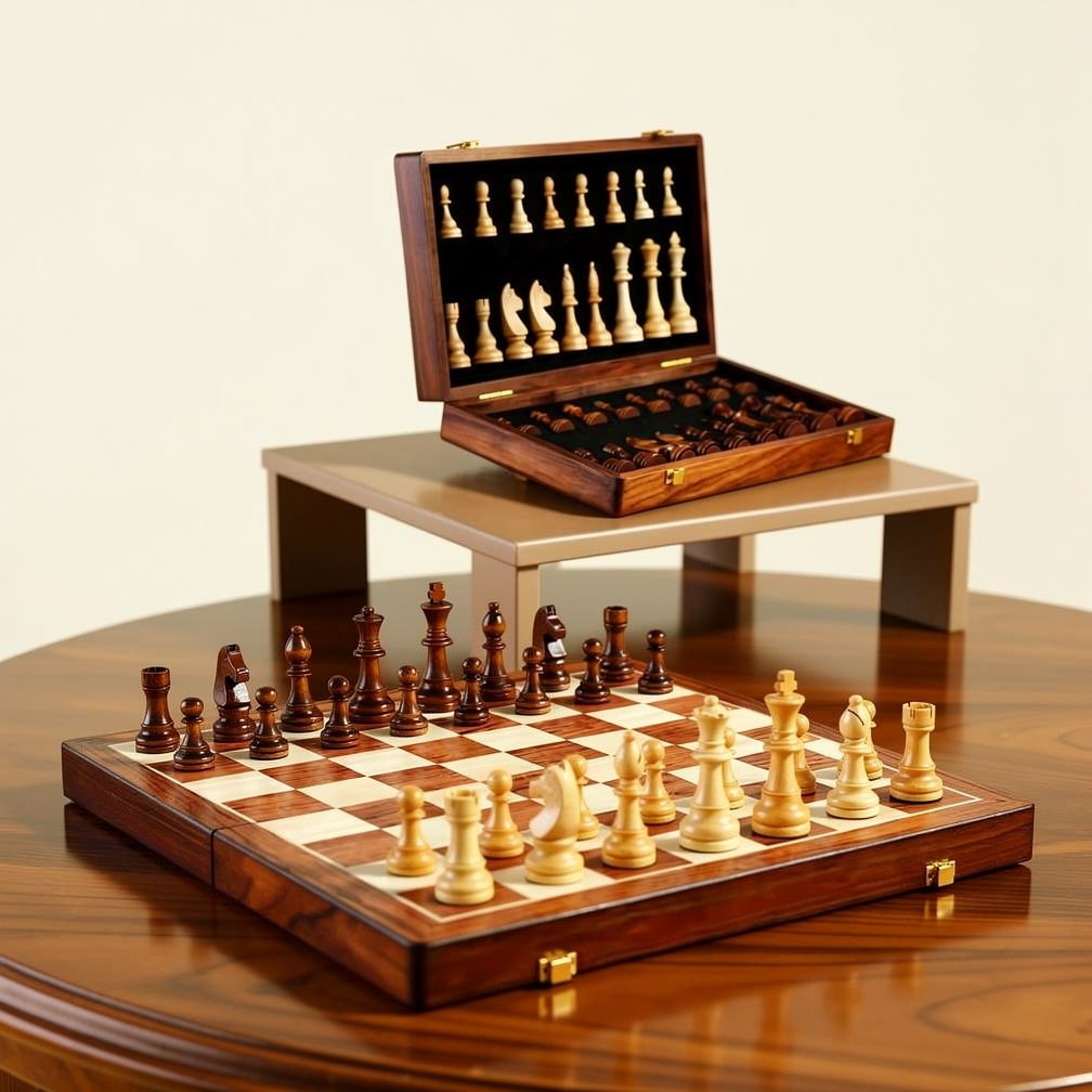 Schaakbord | Houten Schaakspel | Massief Hout | RoyalBrett