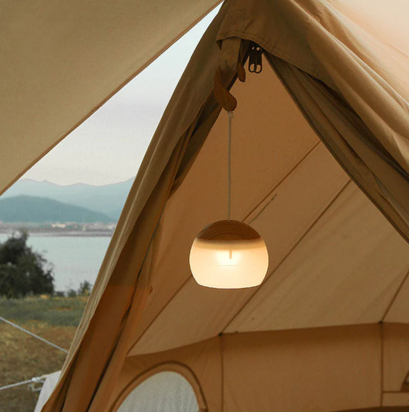 Draagbare LED Campinglamp Buiten Hanglamp