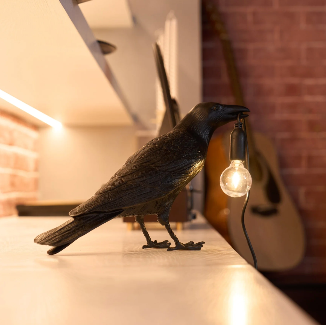 Raven Tafellamp Moderne Vogel Licht Decoratieve Bureau Lamp
