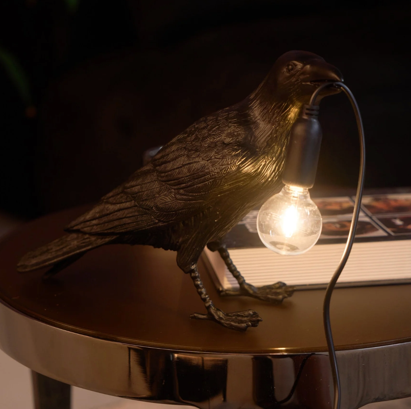 Raven Tafellamp Moderne Vogel Licht Decoratieve Bureau Lamp