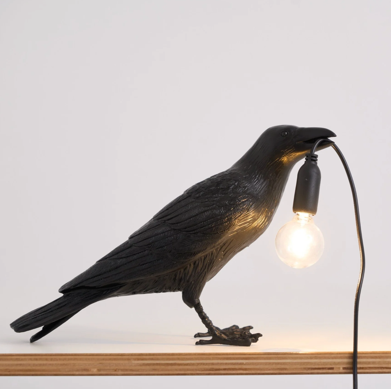 Raven Tafellamp Moderne Vogel Licht Decoratieve Bureau Lamp